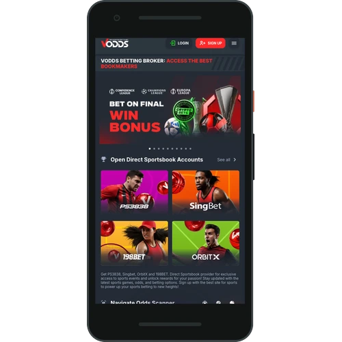 Vodds application